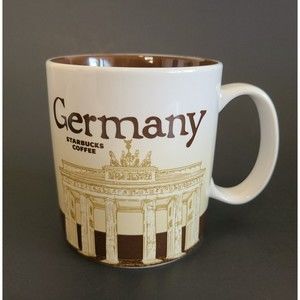 STARBUCKS GERMANY  Deutschland 2015 Coffee Mug Collector Beige/Brown 16oz/473 ml